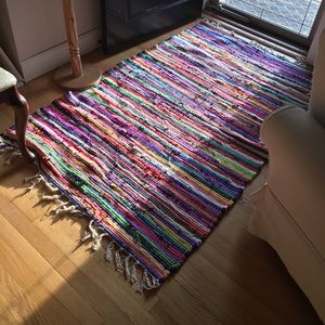 Multicolored rug